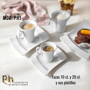Tazas y Platillos Personalizados PH5