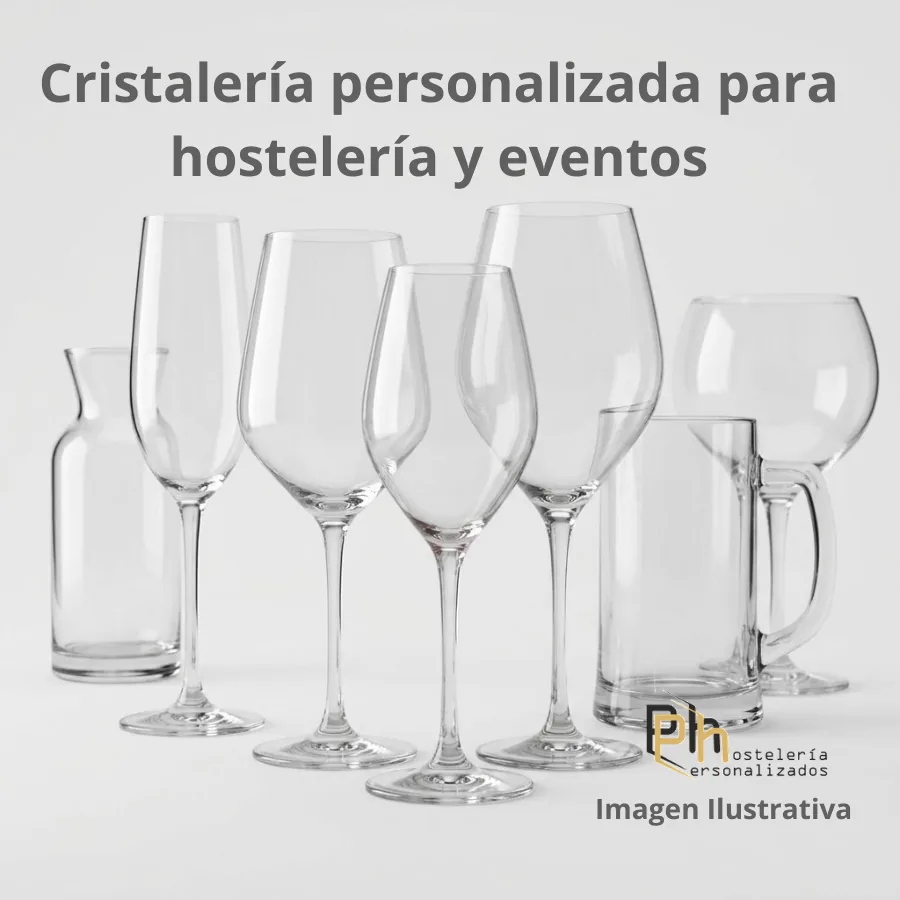 Copas de vino, botellas km0, copas de cava, copas de combinados y cerveza