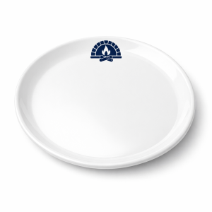 Plato de pizza personalizado PH P31 de 31 cm con logotipo ilustrativo
