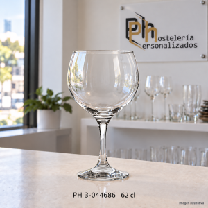 Copa de gin-tonic tipo balón PH 3-044686 de 62 cl para personalizar con logotipo, imagen ilustrativa