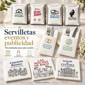 Servilletas Personalizadas para Eventos y Publicidad